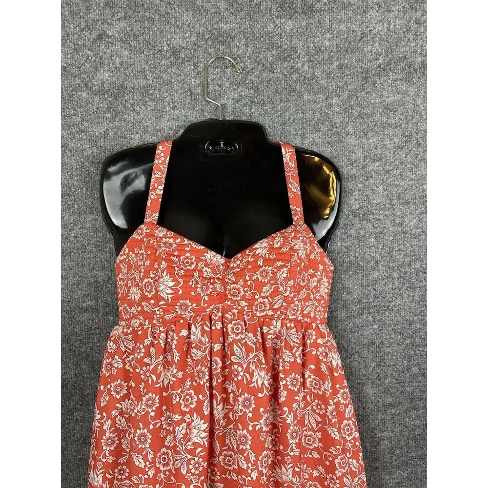 Land Of the Free Maxi multi layered floral dress Size Small Vacation Beach - Picture 2 of 12